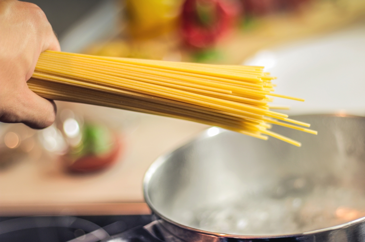 Ook spaghetti koken leer je online bij De Kookjuf