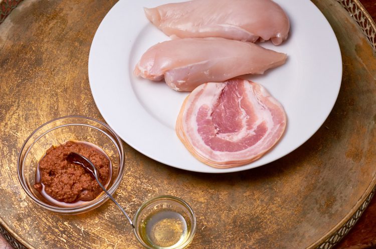 Ingredienten kippesto de kookjuf